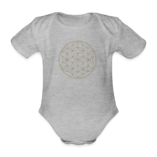 Dénichez un body pour bébé original et confortable en coton bio et porteur d'un motif de géométrie sacrée à Marseille ?