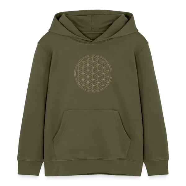 Achetez un Sweat enfant en coton bio confortable, chaud et résistant au motif Soleil Or original à Paris