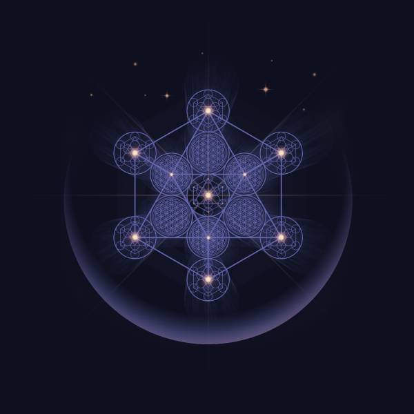 Symbole Métatron Moon