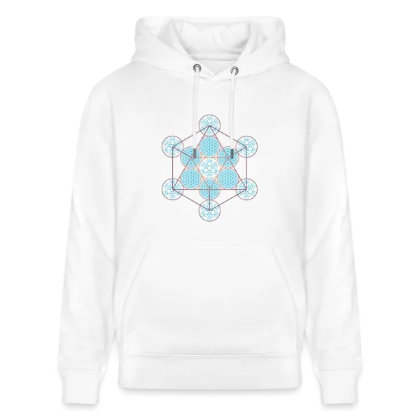 Metatron Plulton Sweat-shirt à capuche Femme Blanc