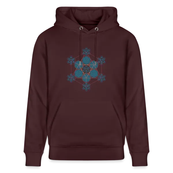 Metatron Pluton Sweat-shirt à capuche Femme Marron