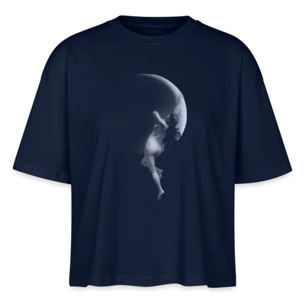 Offrir un T--shirt ample et confortable pour pratiquer le yoga, au motif Nymphe et Lune de Jean-Baptiste Gaudriot  à Paris Ile de France